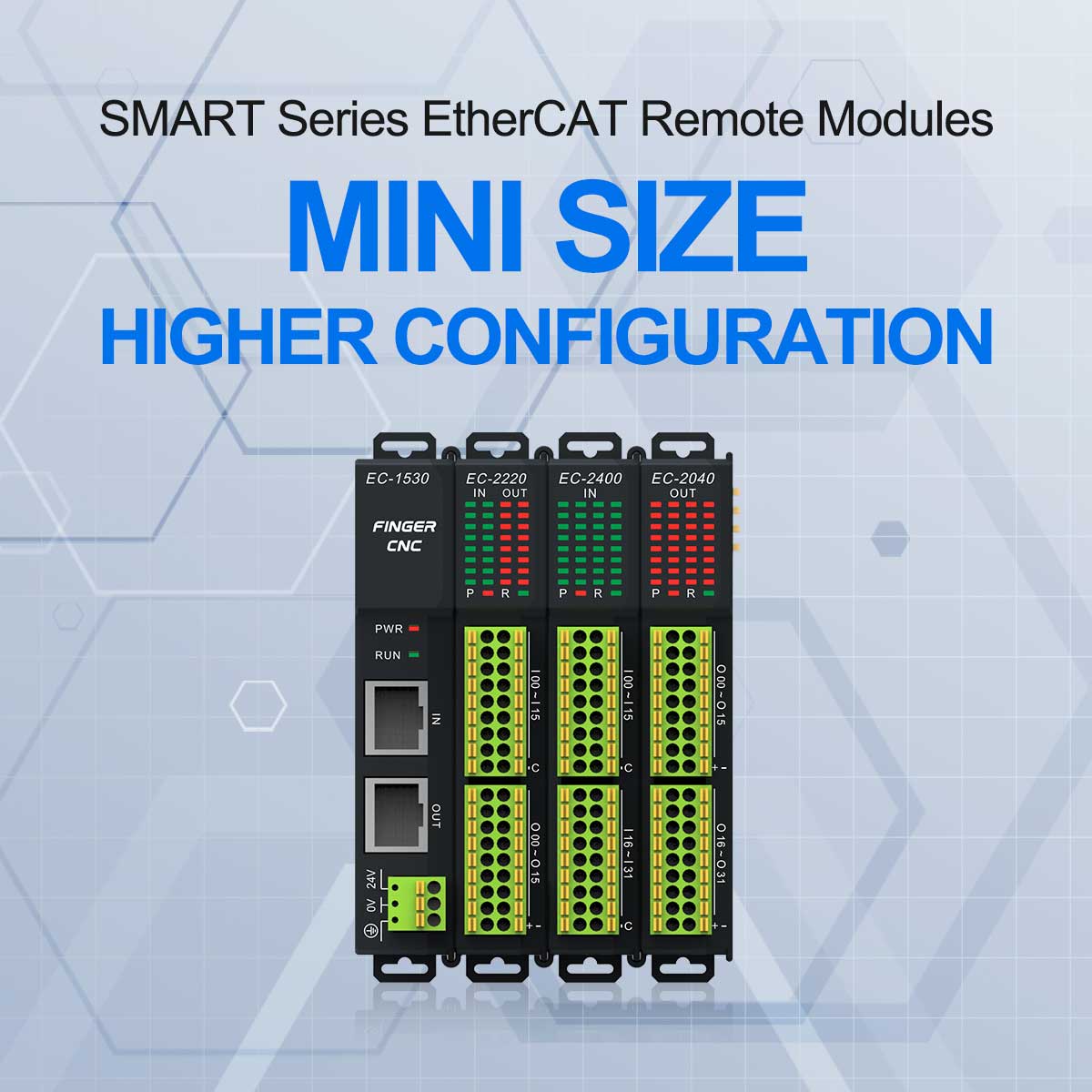 Finger Introduces EtherCAT Remote Module - Mini Size, Higher Configuration
